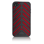 Case-Mate iPhone 4 Torque Case Black - Red