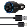 Автомобильная зарядка Belkin Car Charger for iPhone 5 F8J071bt04-BLK