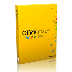 Microsoft Office for Mac Home and Student 2011 () - Family Pack